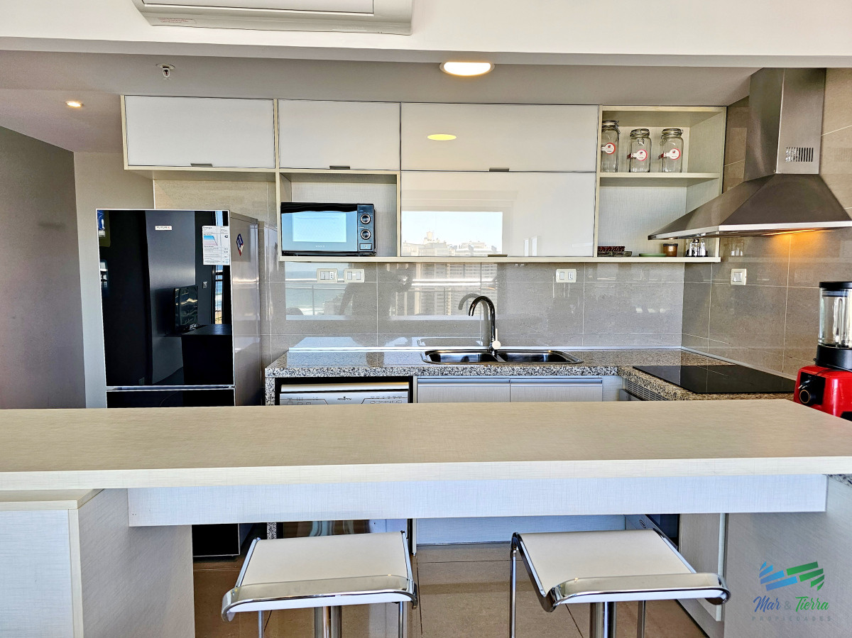 Apartamento ID.4951 - Venta de apartamento 1 dormitorio a estrenar full amenities playa Brava Punta del este 