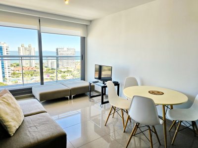 Venta de apartamento a estrenar de 1 dormitorio y medio en ONIX Punta del Este 