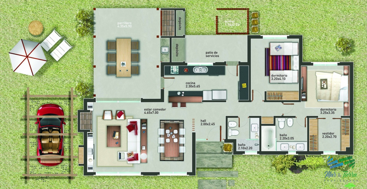 Casa ID.2628 - Vendo casa en barrio privado con todos los servicios, Punta del Este.