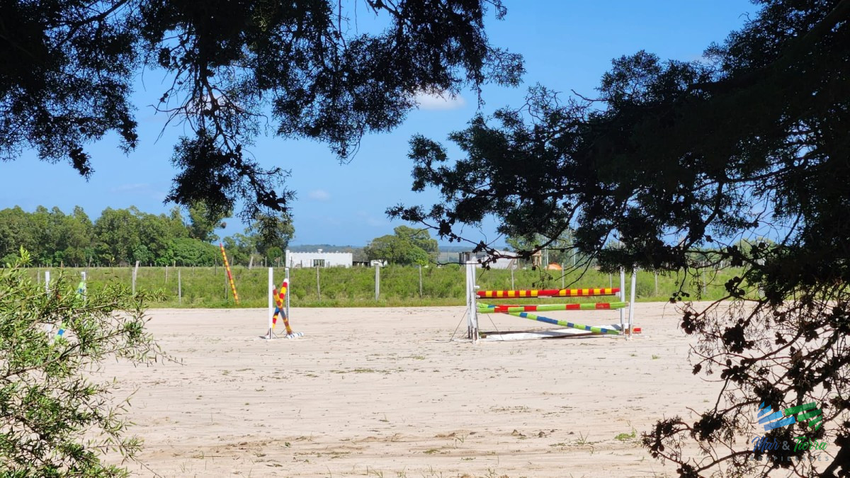 Amantes de los caballos tienen su refugio de fin de semana a 80 Kms de Mdeo y 10 minutos de la playa