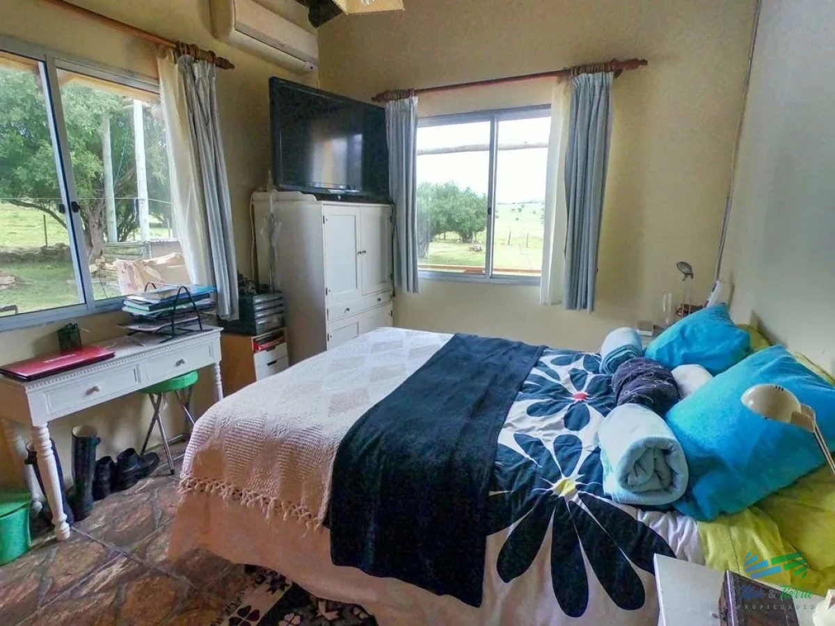 Chacra ID.4741 - Bajo de Precio !!! Casa de campo en serio, son 5 hectáreas de paz, tranquilidad y muy bien ubicada ! Fianciado hasta 6 años o Permuta chica !