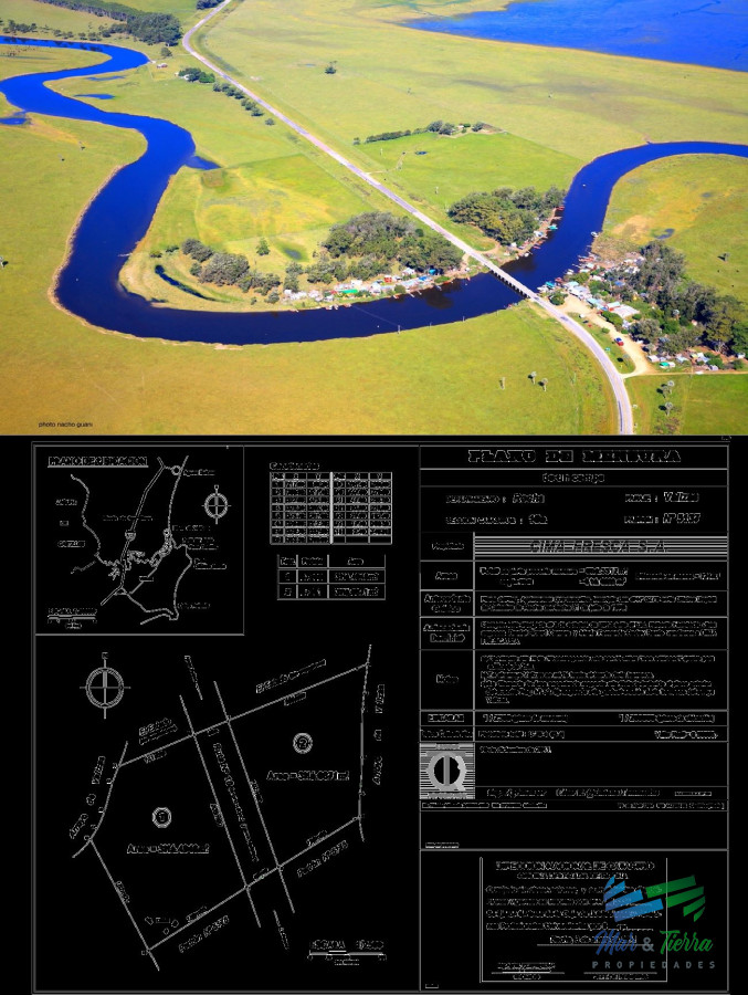 Chacra ID.4498 - Un lugar único y diferente, arroyo navegable a 5 minutos del Mar