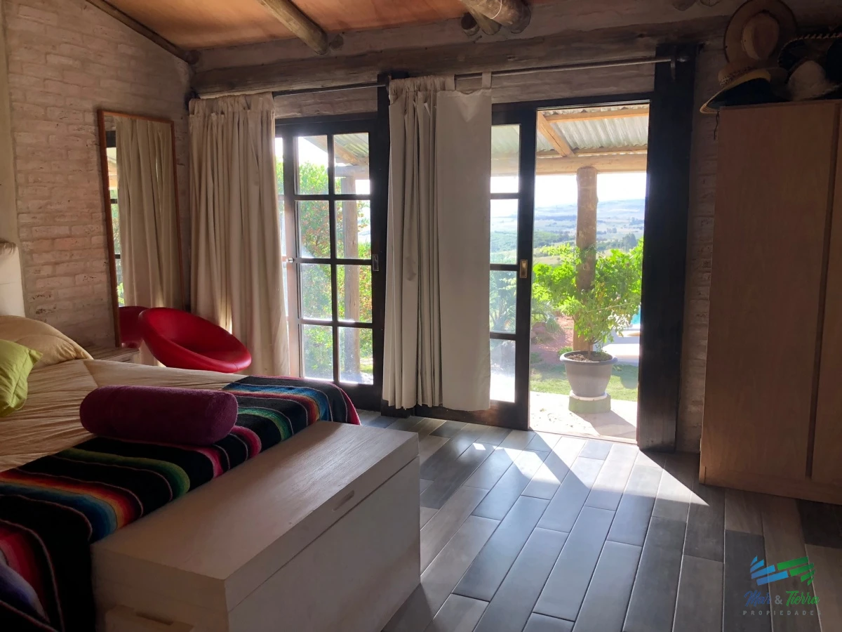 Chacra ID.4324 - Bajo de Precio ! Chacra 5 Has con casa y las mejores vistas de las sierras a 50 minutos de Punta !