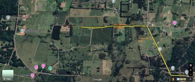 Chacra Codigo #2 Fracciones de 5 Has exactamente al fondo de La Pataia a 5 minutos de Punta !