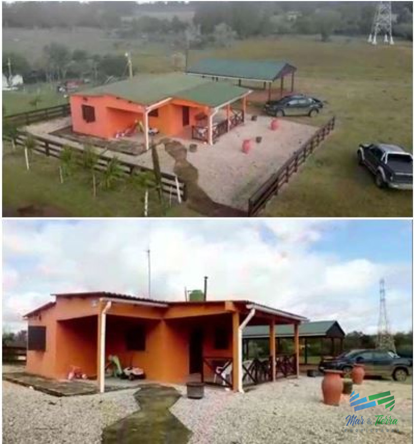 Muy linda fracción de campo, excelentemente ubicado con casa e instalaciones.