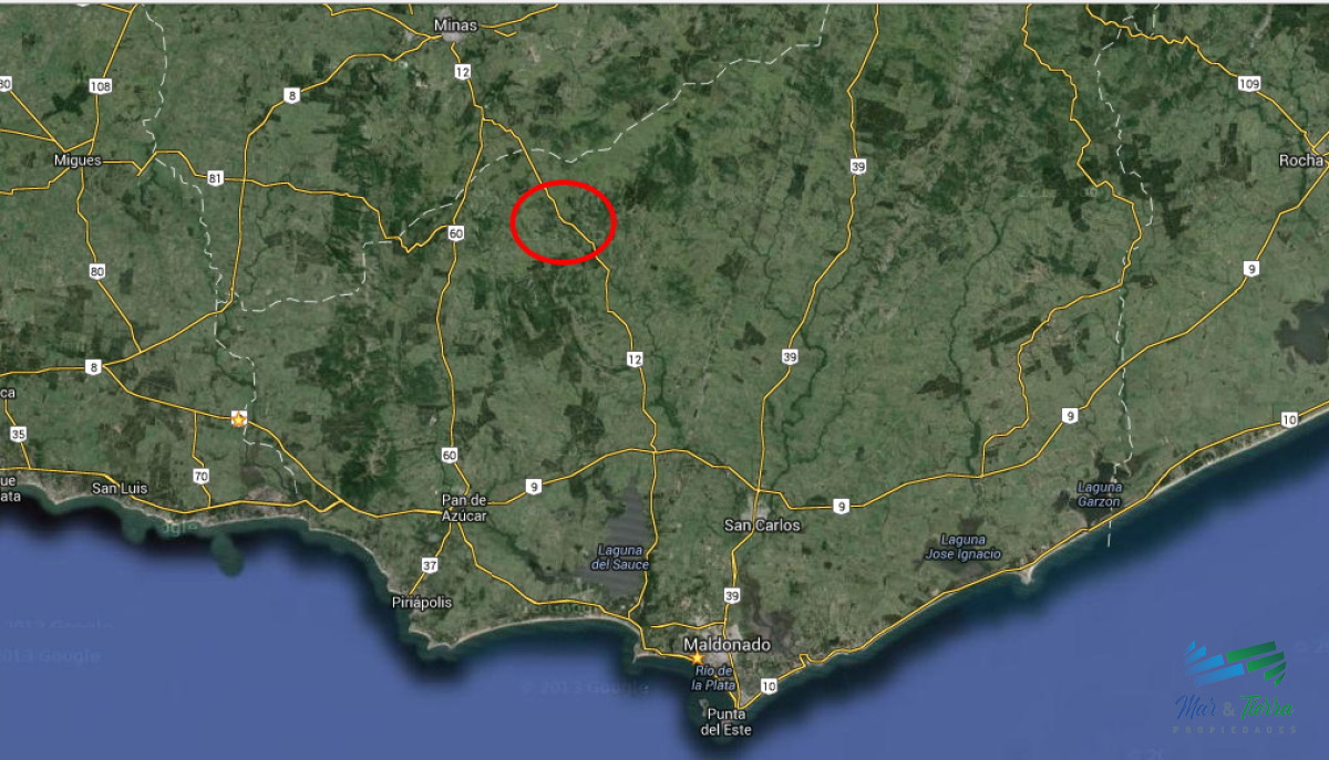 Campo de sierra sobre Ruta 12 - GoPunta - Portal Inmobiliario de Punta del Este - Maldonado