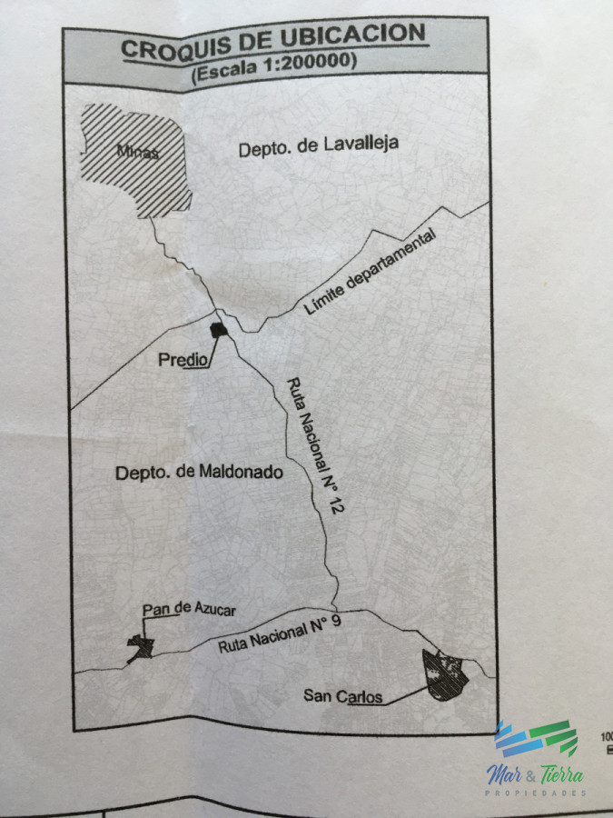 Campo Ref.3862 - 198 Has sobre Ruta 12, Arroyo, Monte Nativo a 15 kms de P. Edén