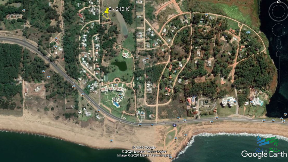 Terreno ID.4013 - Venta de terreno de 1172 m2 en barrio privado sobre playa mansa punta del este