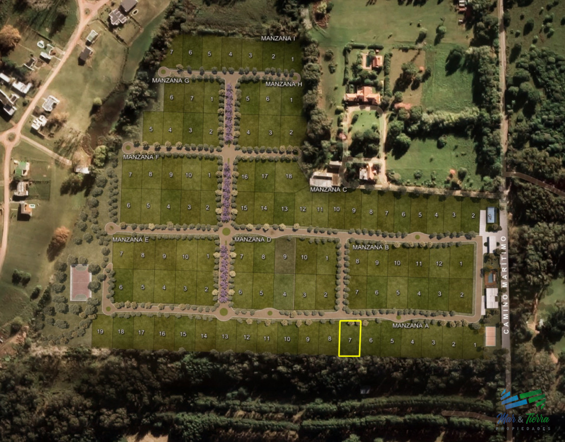 En venta terreno en Barrio Privado La Jacinta, zona Piedras del Chileno, Punta del Este. FINANCIA!!!