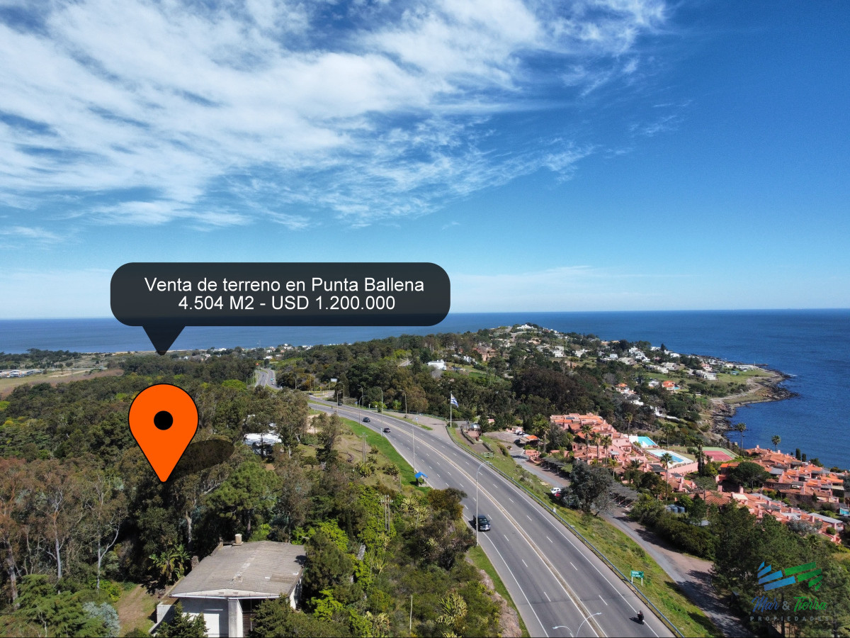 Terreno ID.5424 - Venta de terreno Panorámico en el Lomo de Punta Ballena - Punta del Este - Maldonado, Uruguay