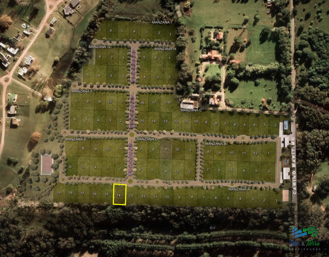 Terreno ID.4661 - Terreno en Barrio Privado, zona Piedras del Chileno, Punta del Este. FINANCIA!!!