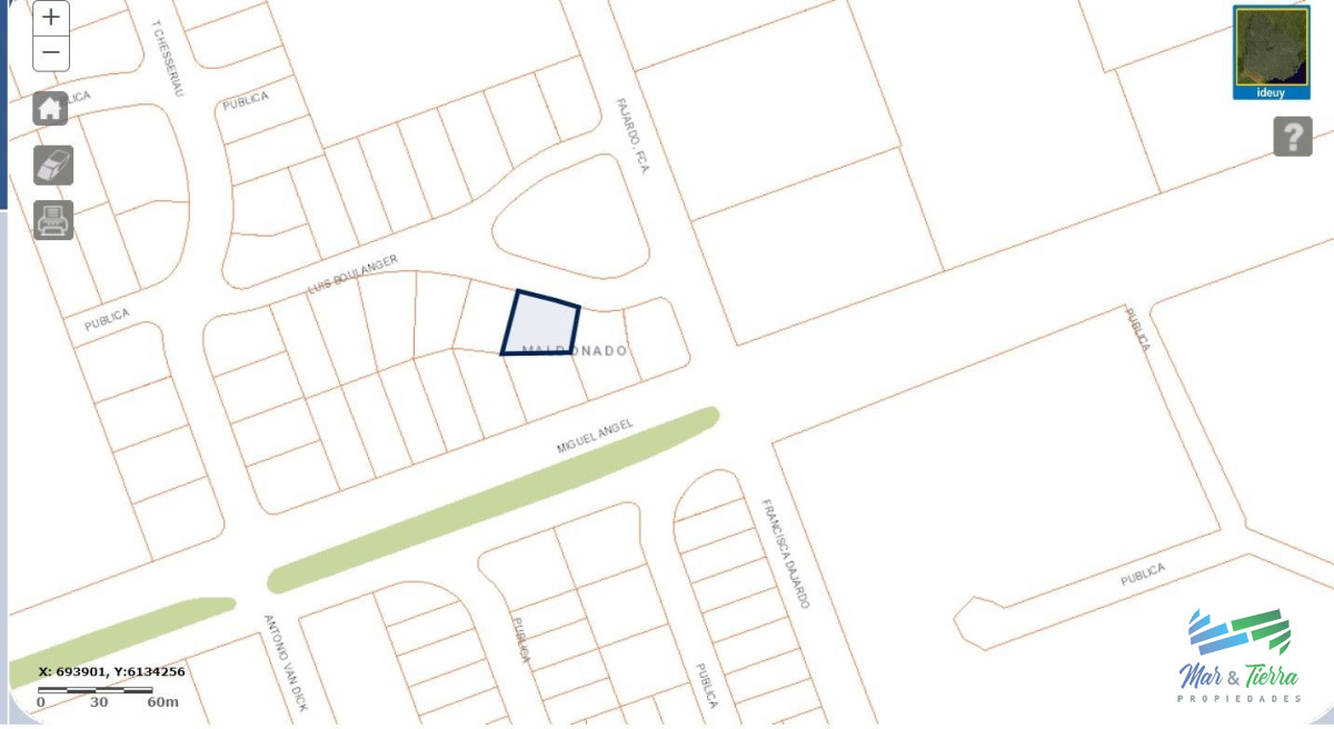 En venta terreno 1.030 m2 en Rincon del Indio, Punta del Este - GoPunta - Portal Inmobiliario de Punta del Este - Maldonado