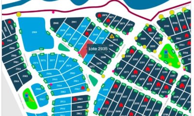 Venta de terreno de 1.514 m2 en club del lago cerca de la laguna