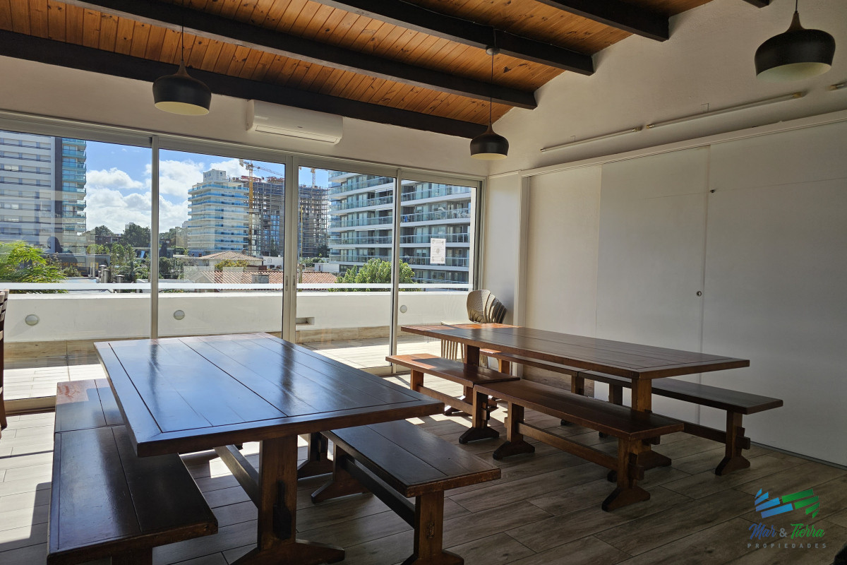 Apartamento ID.125 - APARTAMENTO DISPONIBLE EN ALQUILER INVERNAL, 1 DORMITORIO Y MEDIO, AIDY GRILL. EDIFICIO CON SERVICIOS!!L