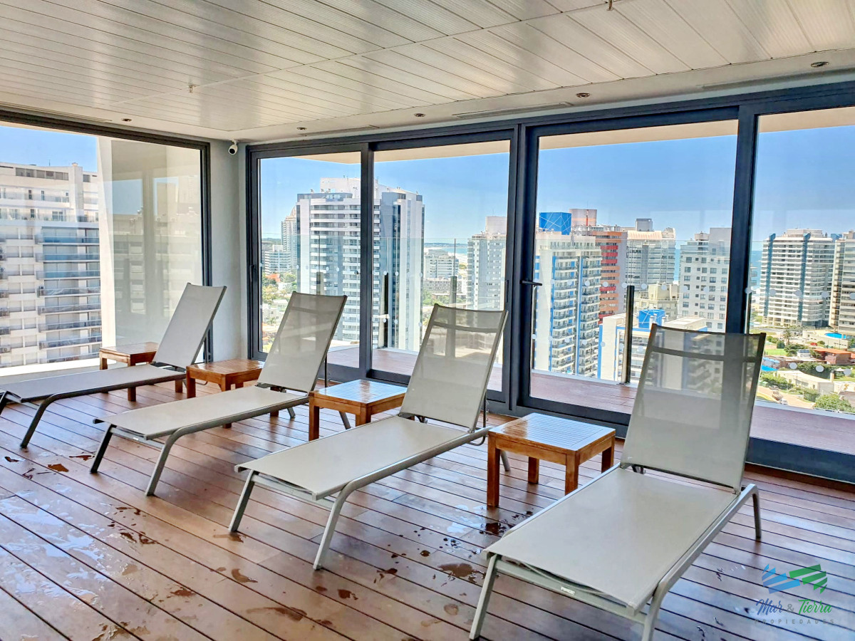 Apartamento ID.4952 - Venta de apartamento 2 dormitorios en Onix Punta del este playa Brava 