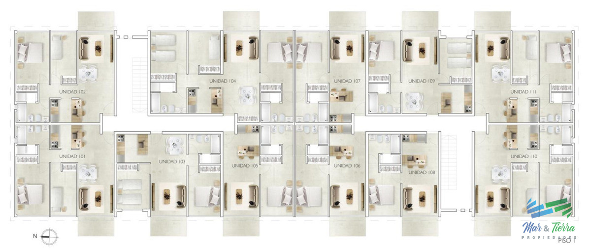 Apartamento ID.5504 - En venta apartamento nuevo con renta, 2 dormitorios con cochera, en Maldonado