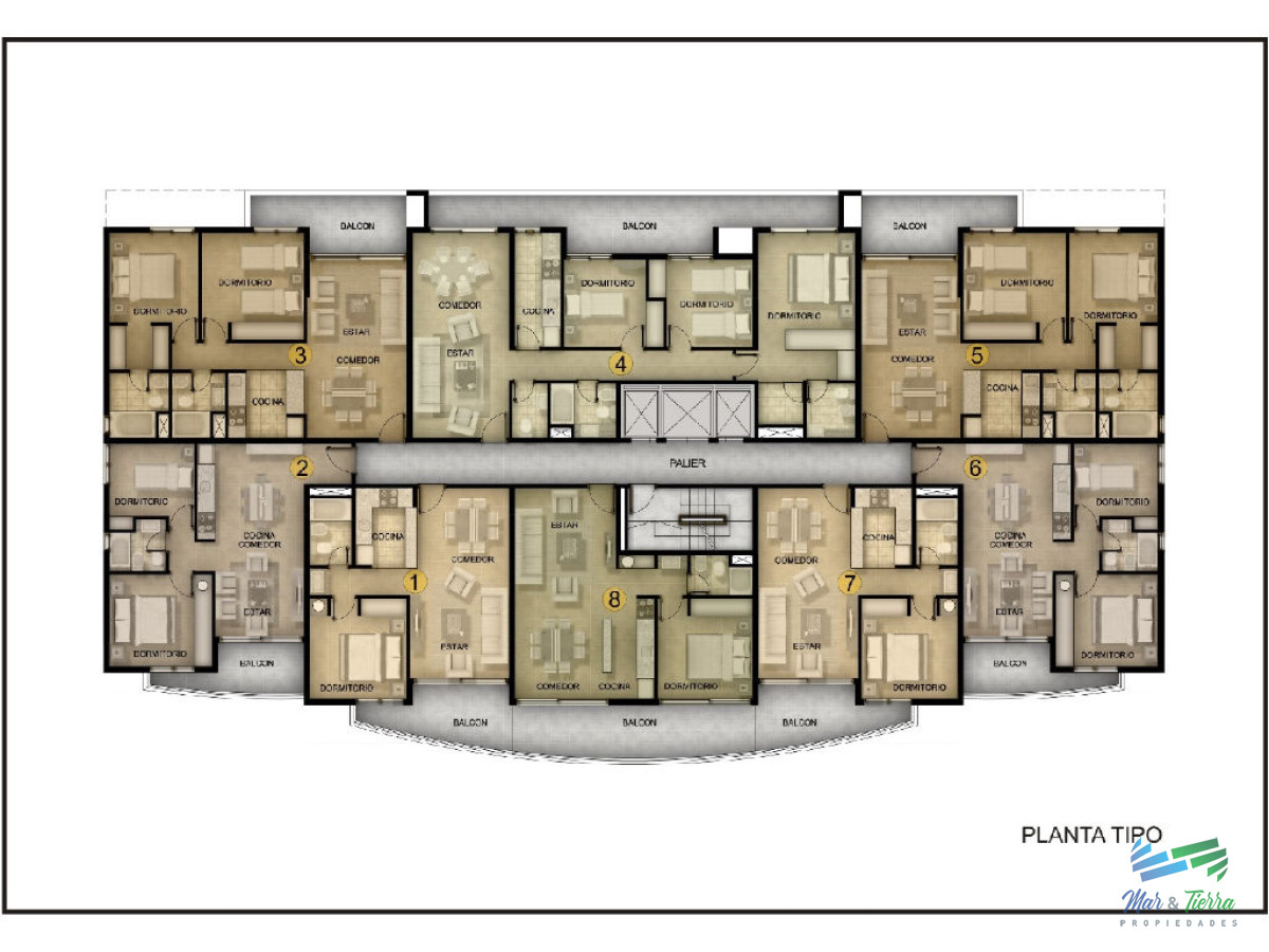 Apartamento ID.995 - Apartamento en Aidy Grill, 2 dormitorios *