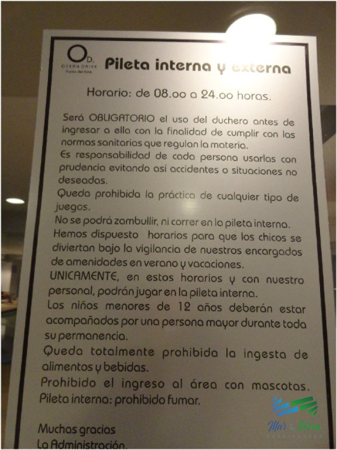 Apartamento ID.1457 - Vendo apartamento en Ocean Drive.. excelente servicios en Punta del Este.