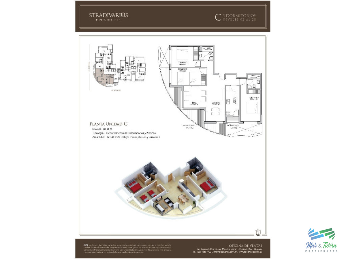 Apartamento ID.1344 - Apartamento en Roosevelt, 2 dormitorios *