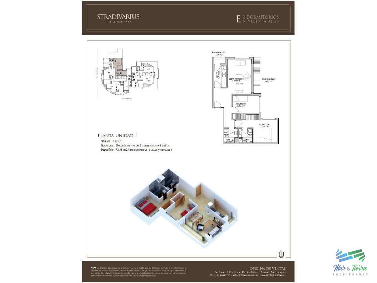 Apartamento ID.1344 - Apartamento en Roosevelt, 2 dormitorios *