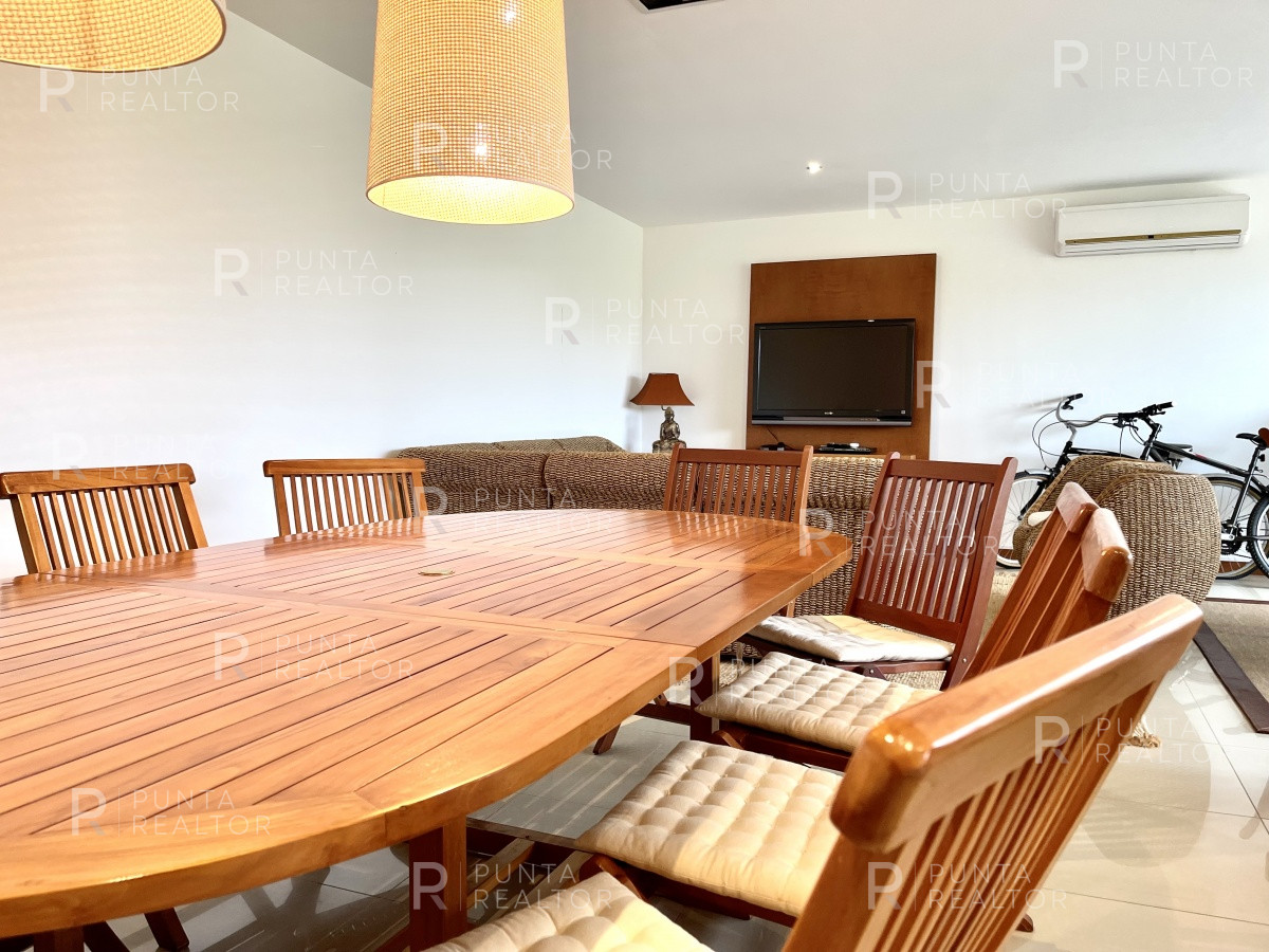 Apartamento ID.1761 - Apartamento, 3 dorm y Dep, Punta del Este, Rincon Del Indio, Alquiler