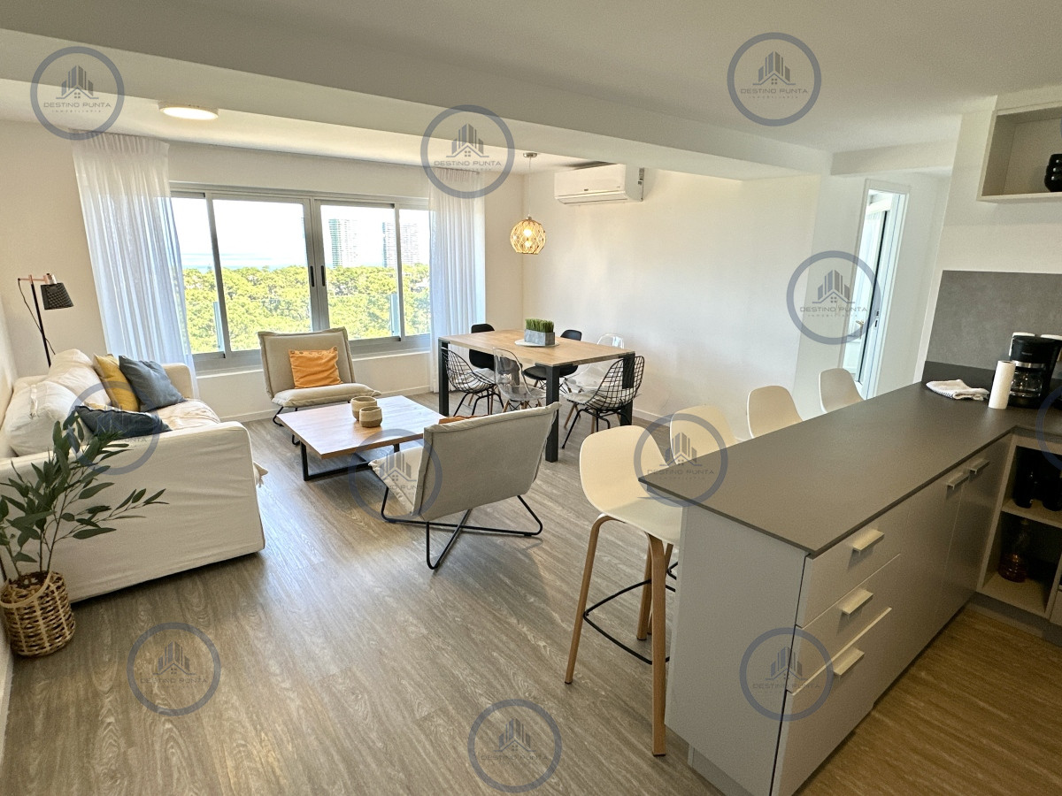 Apartamento ID.2763 - Apartamento, 2 Dormitorios, Punta del Este, Roosevelt, Alquiler Anual e Invernal