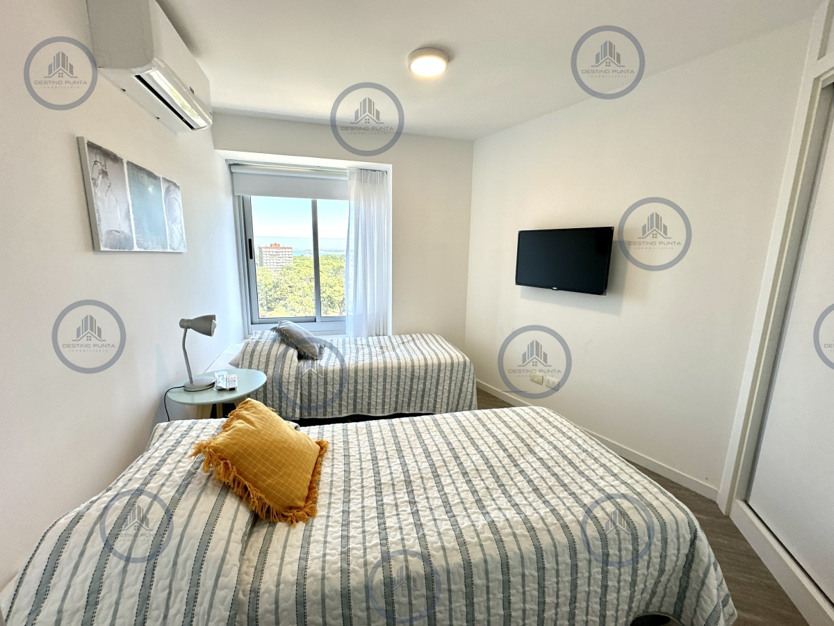 Apartamento ID.2763 - Apartamento, 2 Dormitorios, Punta del Este, Roosevelt, Alquiler Anual e Invernal