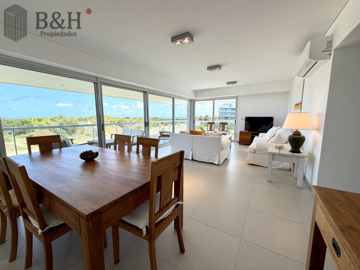 Apartamento ID.6404 - Apartamento, 3 dorm y dep, brava, Punta del Este Venta