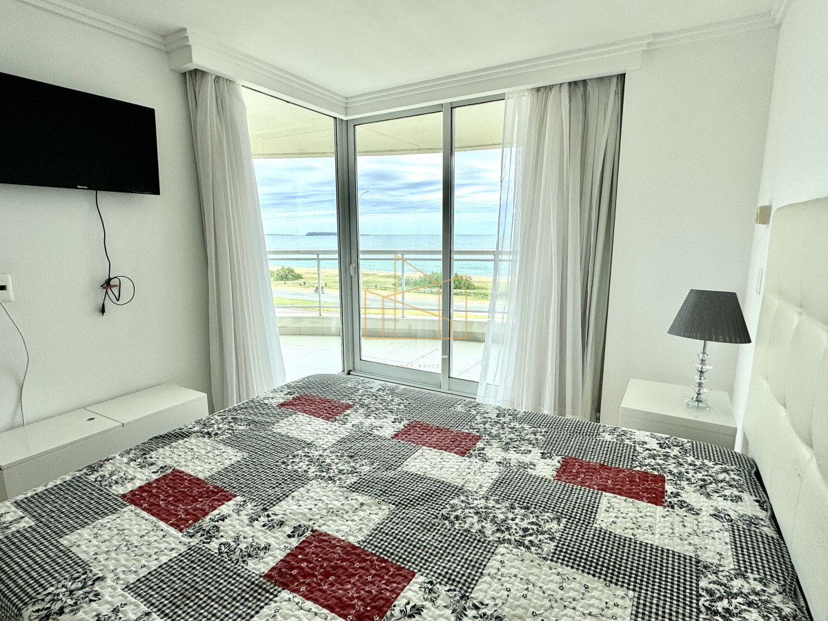 Apartamento ID.569 - Apartamento, 3 dorm + dep, Punta del Este, Mansa, Venta y Alquiler