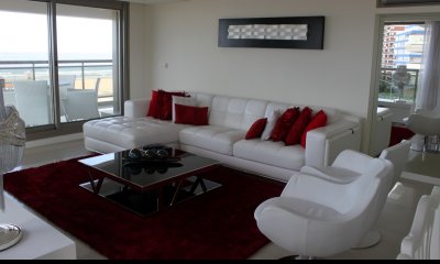 Apartamento, 3 dorm y dep, Punta del Este, Playa Brava, Venta y Alquiler