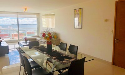 APARTAMENTO, 2 DORMITORIOS, SERVICIO, PLAYA MANSA, PUNTA DEL ESTE, ALQUILER