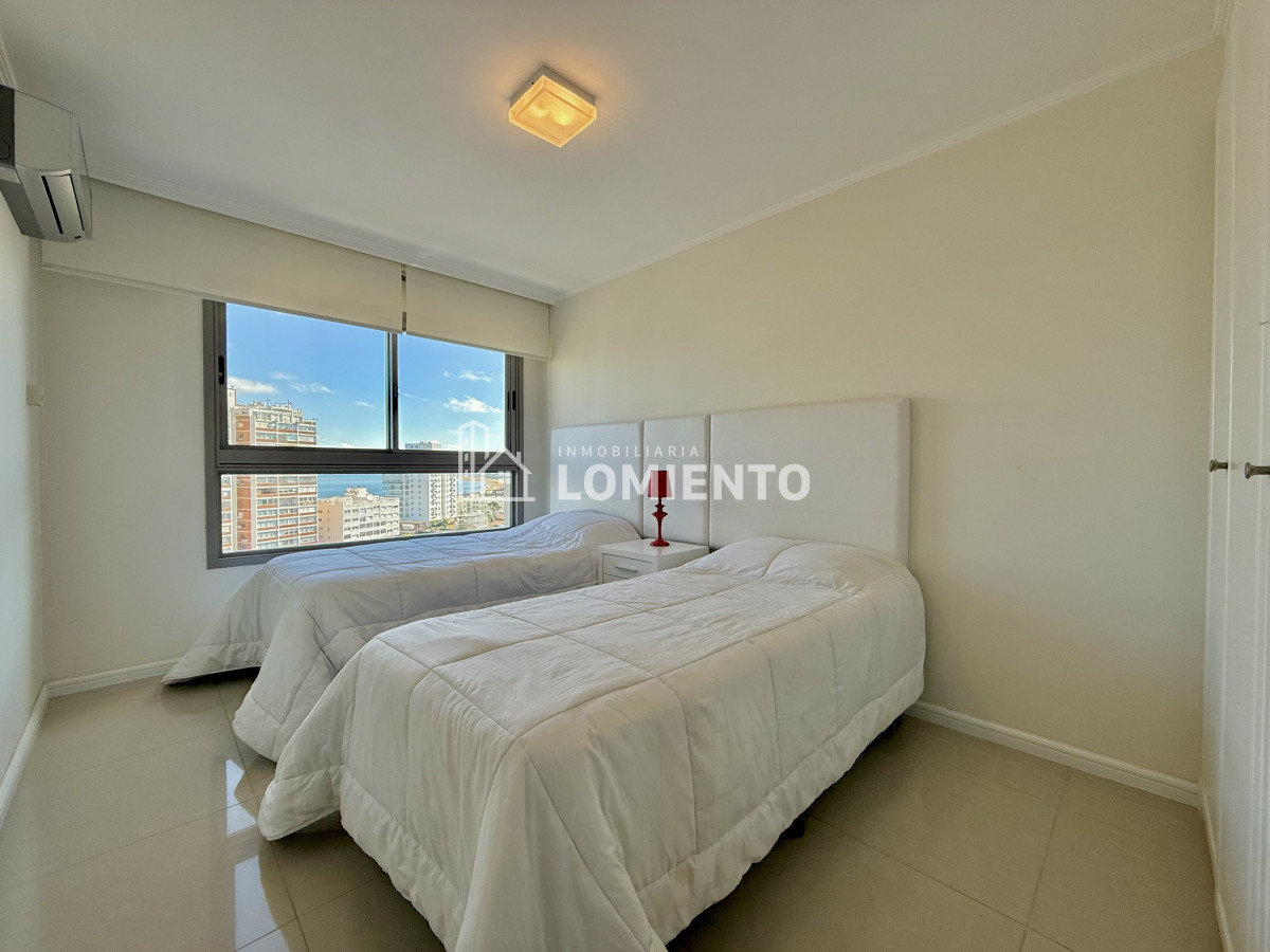 Apartamento ID.624 - venta- alquiler temporada apartamento 3 dormitorios frente al mar, torre imperiale