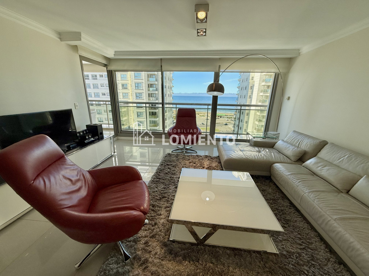 Apartamento ID.624 - venta- alquiler temporada apartamento 3 dormitorios frente al mar, torre imperiale