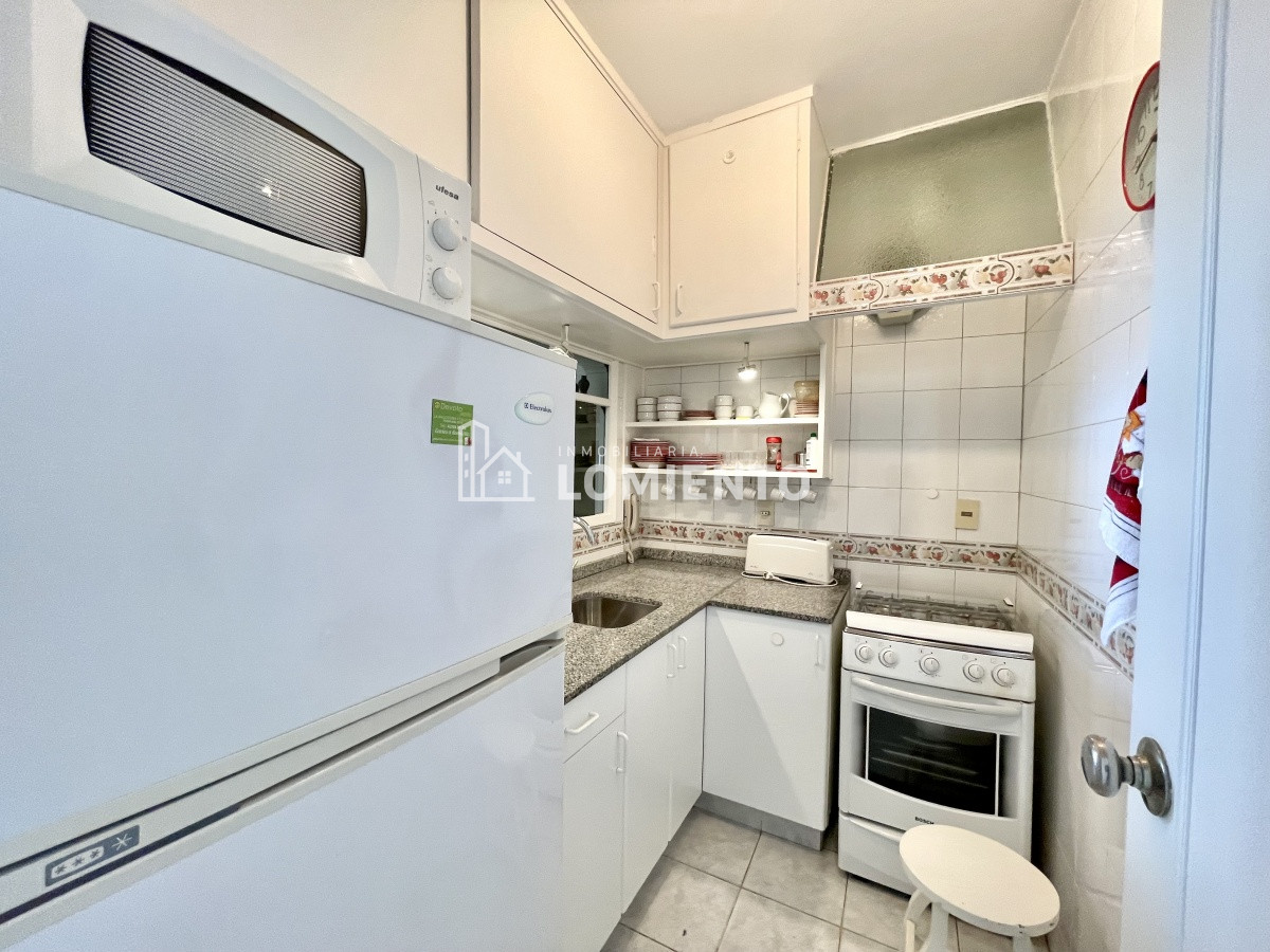 Apartamento ID.1232 - Alquiler temporada apartamento 1 dormitorio Playa Mansa, vista al mar!!