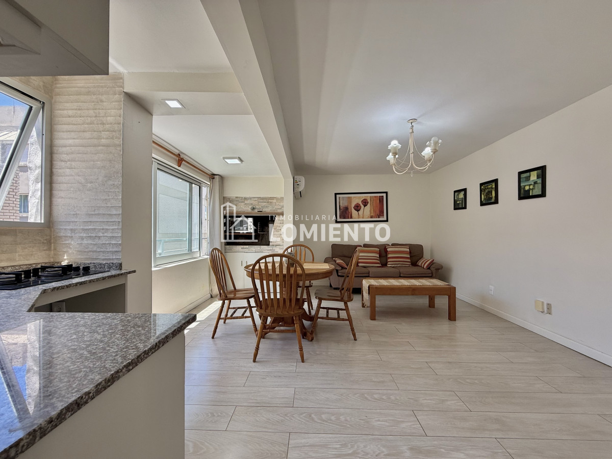 Apartamento ID.107 - Alquiler temporada apartamento 1 dormitorio y medio con parrillero en Peninsula