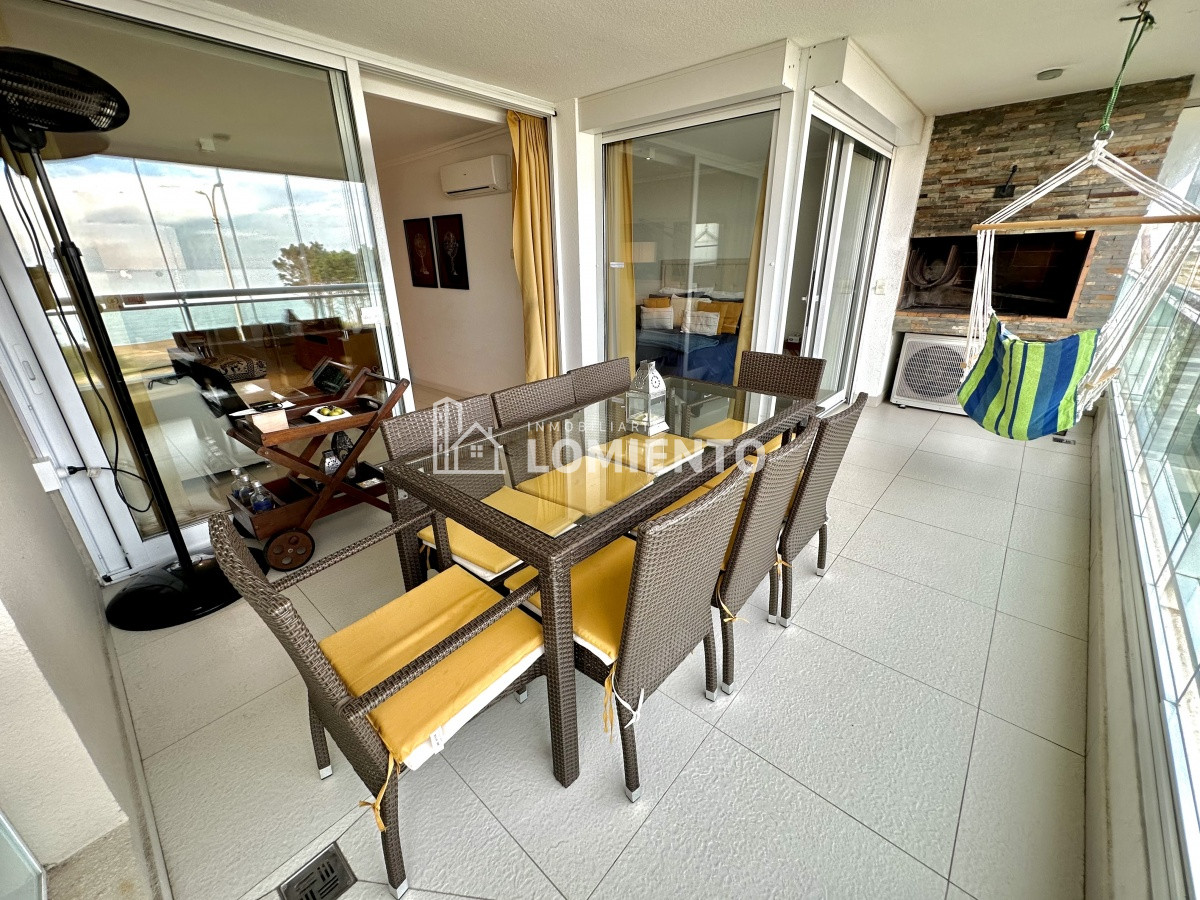 Apartamento ID.1395 - Venta- alquiler temporada apartamento 2 dormitorios con vista al mar Edificio Cruceros