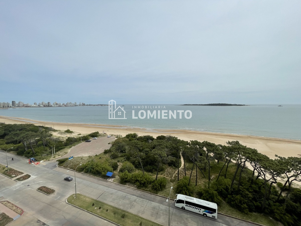 Apartamento ID.1232 - Alquiler temporada apartamento 1 dormitorio Playa Mansa, vista al mar!!