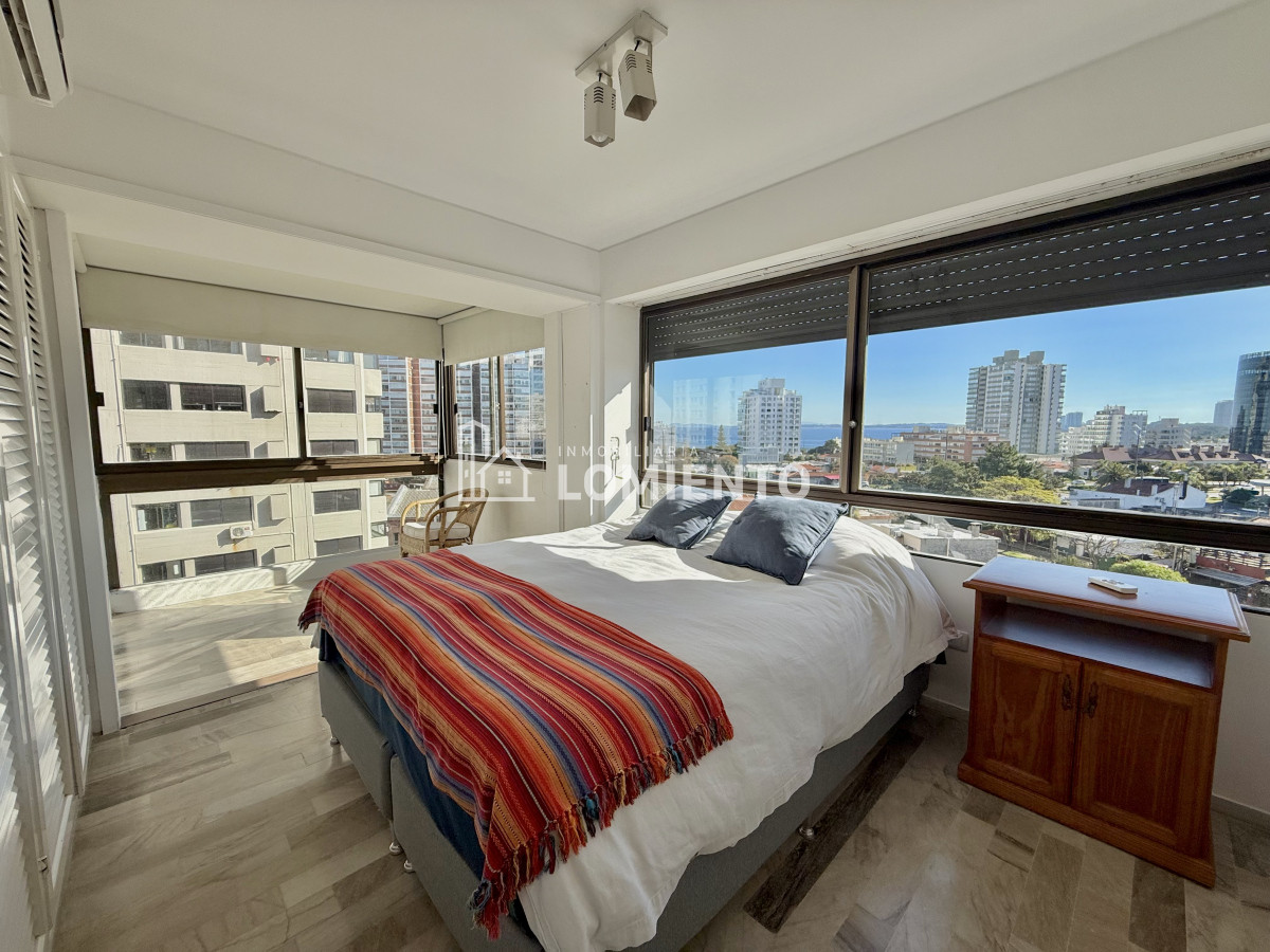 Apartamento ID.1650 - Oportunidad venta- alquiler anual apartamento 3 dormitorios y servicio Edificio Parquemar Center