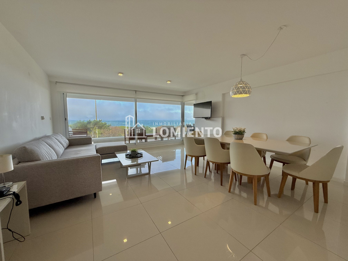Apartamento ID.1677 - Venta- alquiler apartamento primera línea al mar 3 dormitorios Edificio Horizonte 