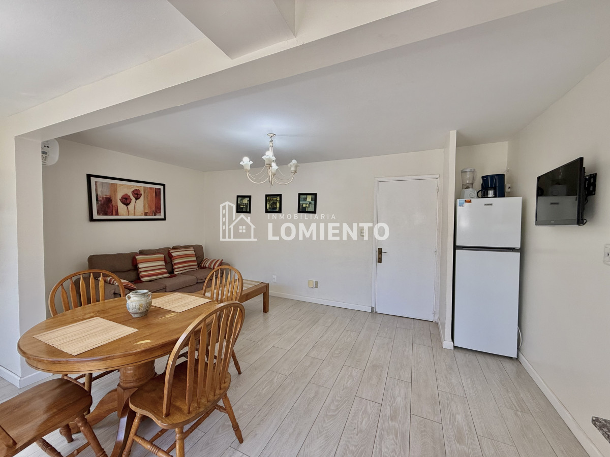 Apartamento ID.107 - Alquiler temporada apartamento 1 dormitorio y medio con parrillero en Peninsula