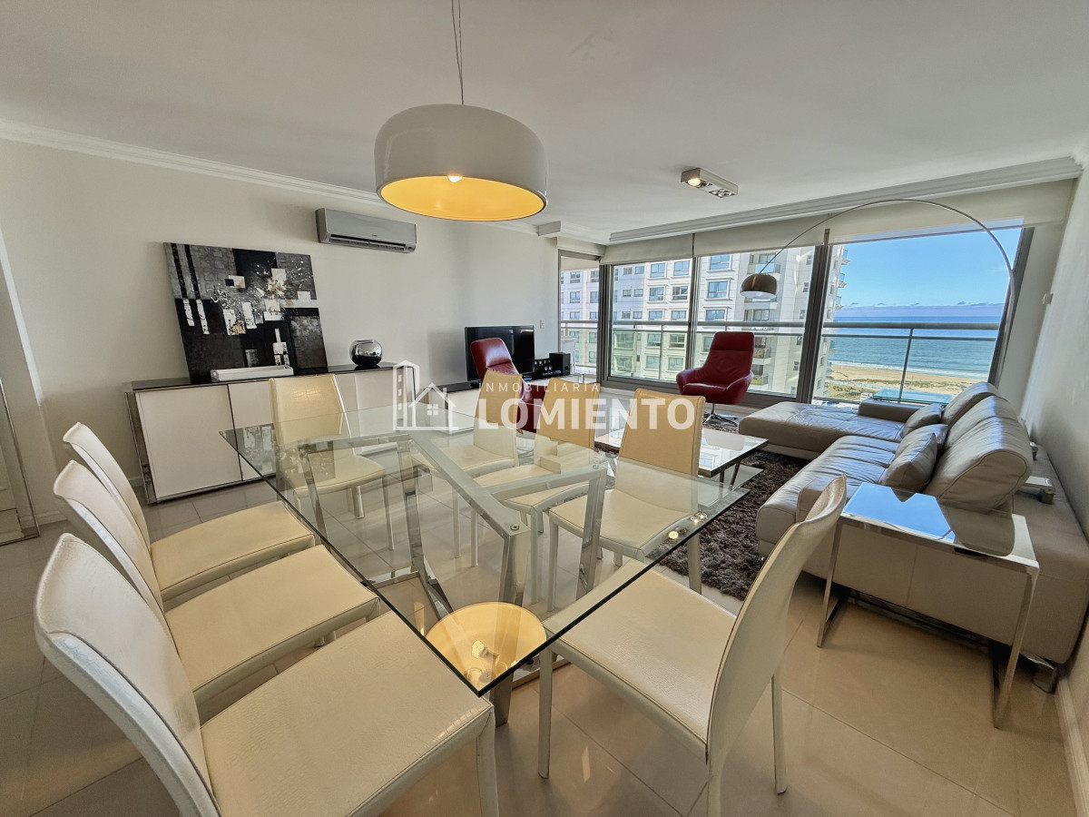 Apartamento ID.624 - venta- alquiler temporada apartamento 3 dormitorios frente al mar, torre imperiale