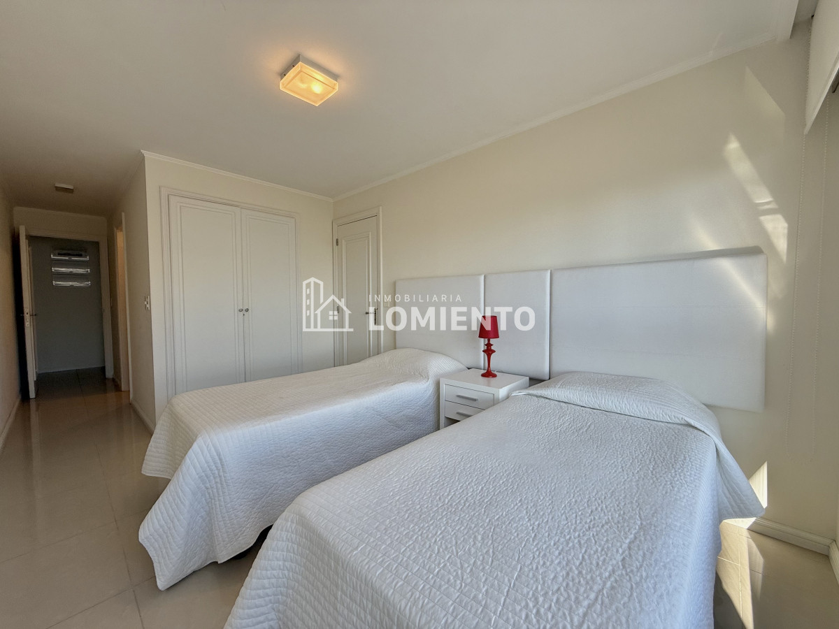 Apartamento ID.624 - venta- alquiler temporada apartamento 3 dormitorios frente al mar, torre imperiale