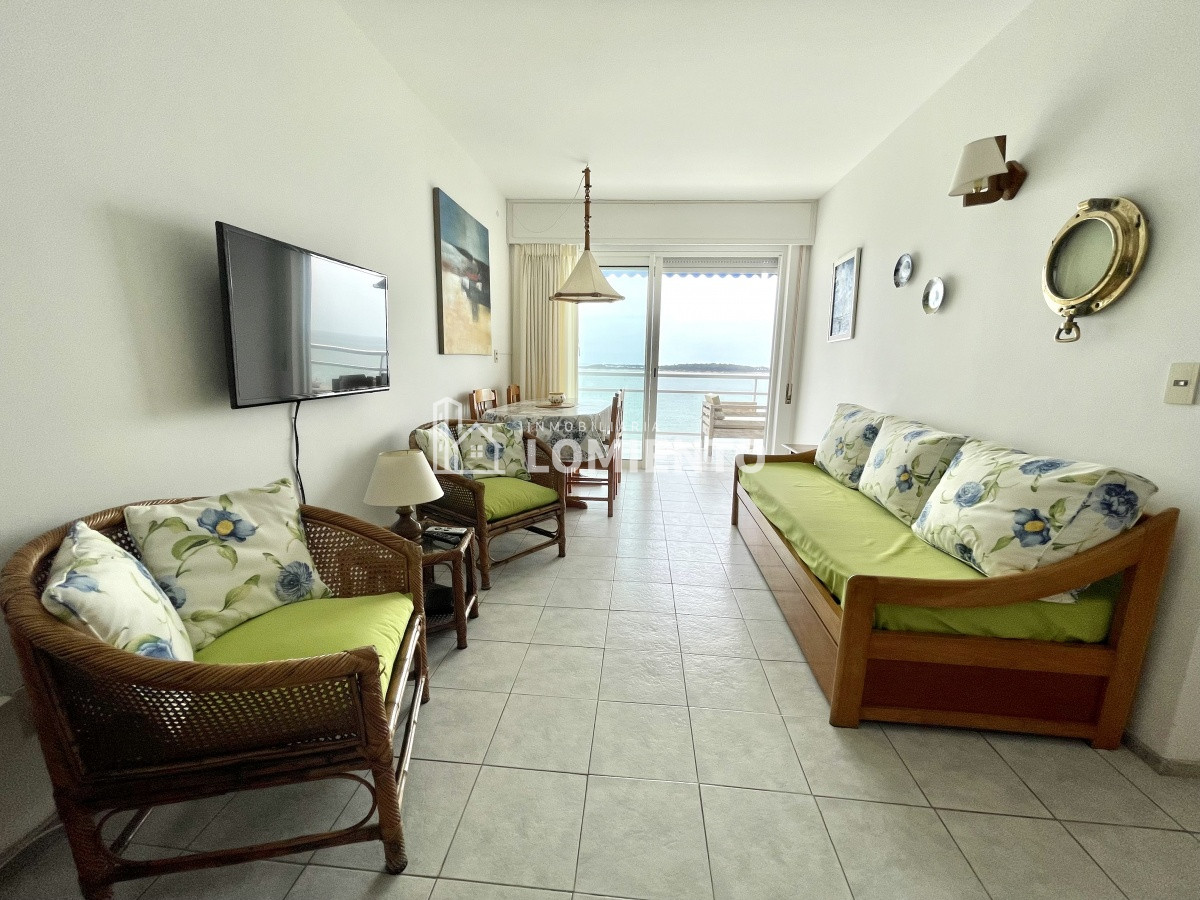Apartamento ID.1232 - Alquiler temporada apartamento 1 dormitorio Playa Mansa, vista al mar!!