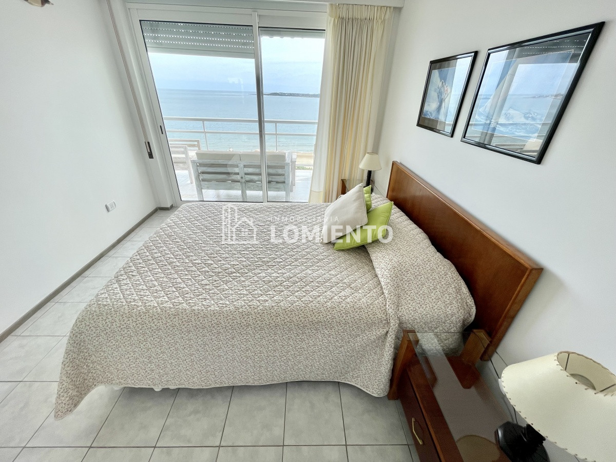 Apartamento ID.1232 - Alquiler temporada apartamento 1 dormitorio Playa Mansa, vista al mar!!