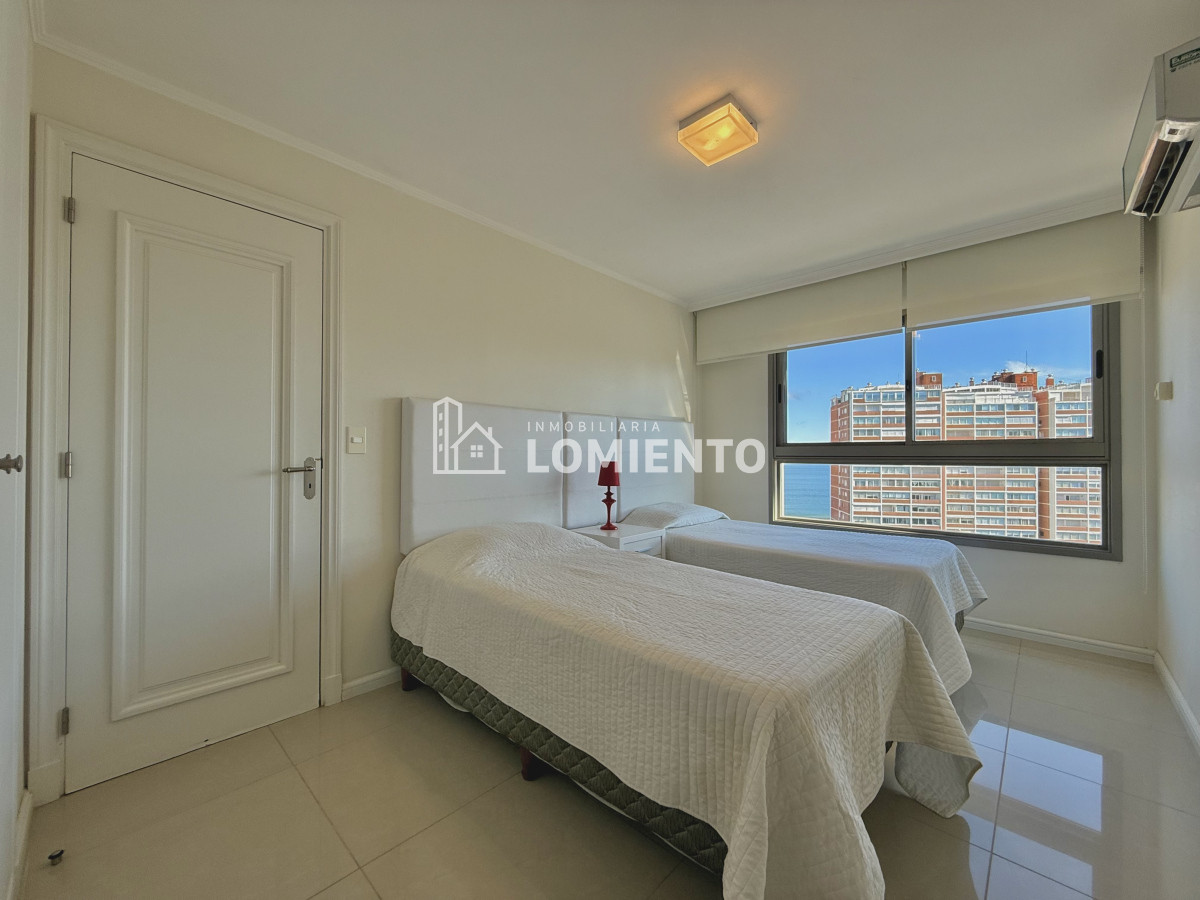Apartamento ID.624 - venta- alquiler temporada apartamento 3 dormitorios frente al mar, torre imperiale