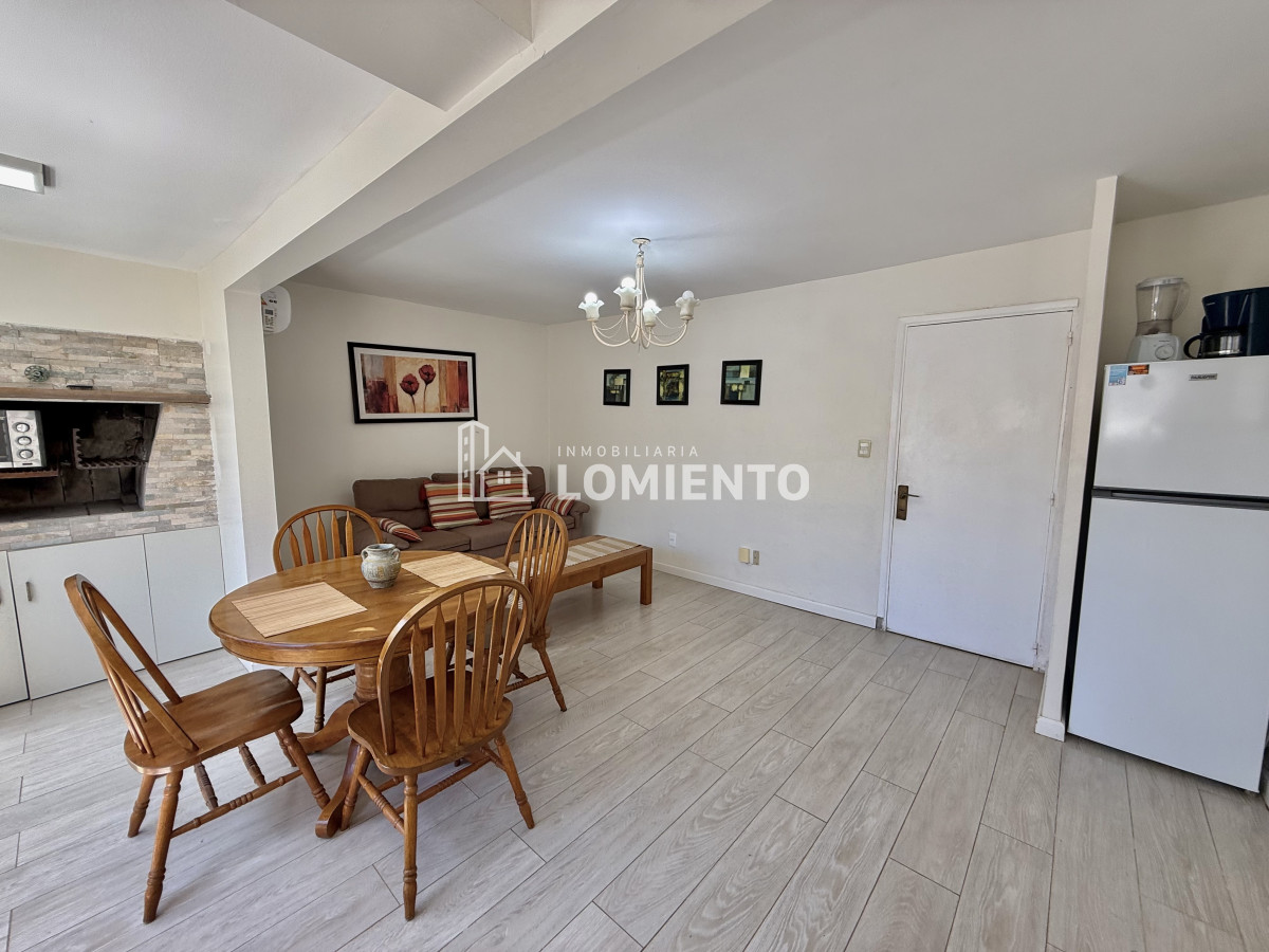 Apartamento ID.107 - Alquiler temporada apartamento 1 dormitorio y medio con parrillero en Peninsula