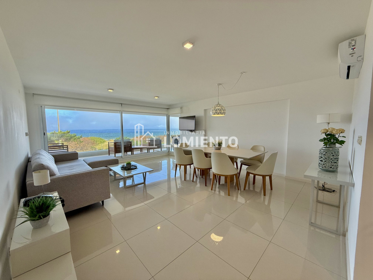 Apartamento ID.1677 - Venta- alquiler apartamento primera línea al mar 3 dormitorios Edificio Horizonte 