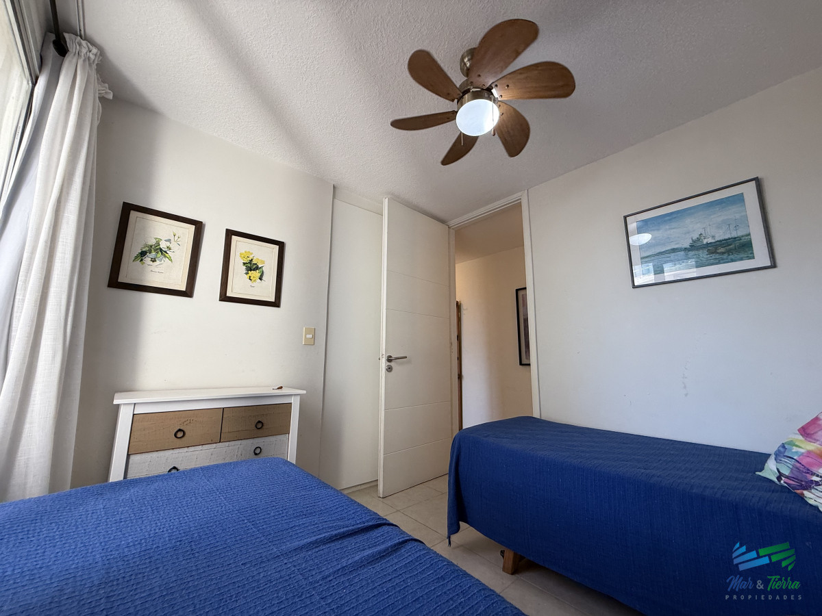 Apartamento ID.5048 - En venta apartamento 2 dormitorios con servicios en Torre O, brava, Punta del Este.