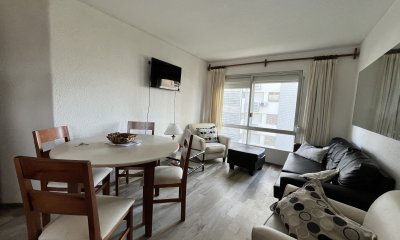 En venta, apartamento 2 dormitorios frente al mar, playa mansa, Punta del Este