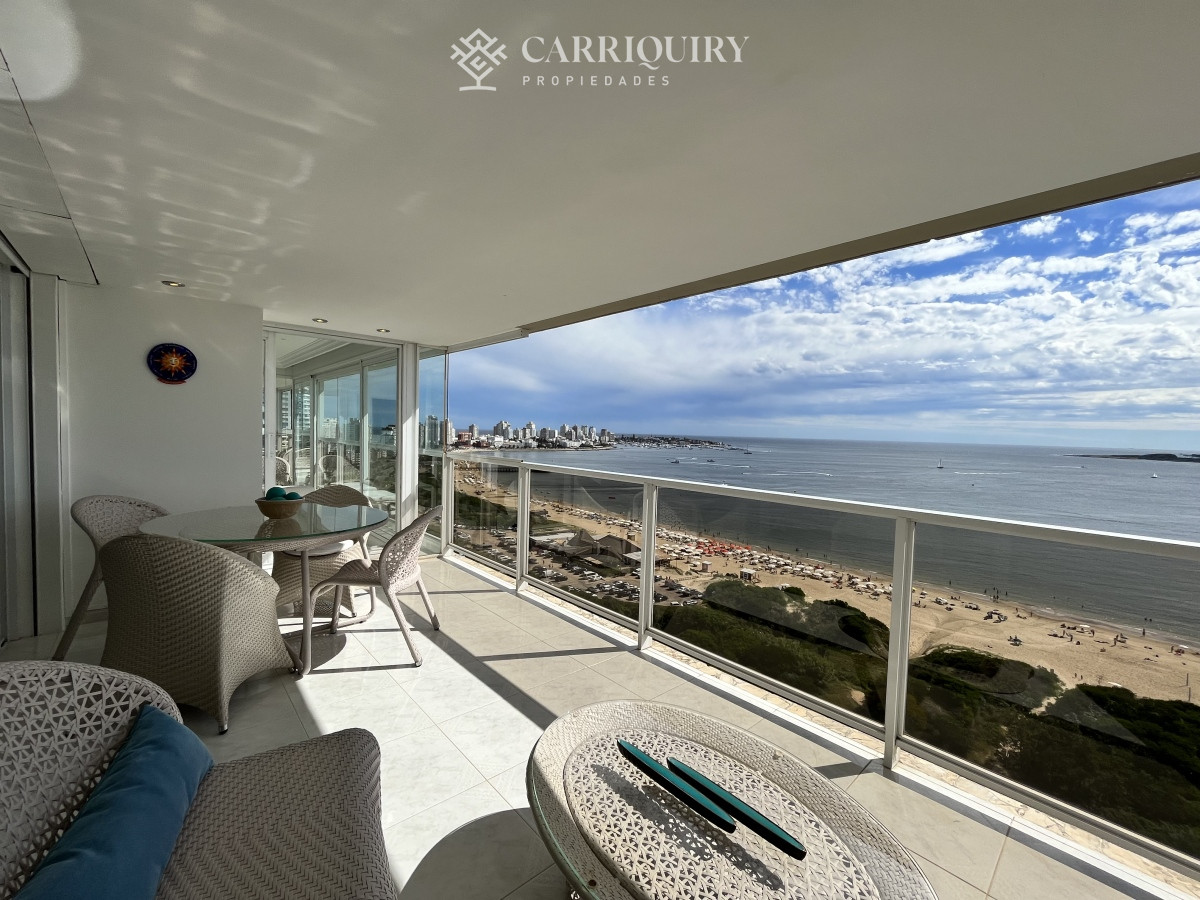 Apartamento ID.7497/Espectacular-apartamento-en-alquiler-en-la-torre-mas-lujosa-de-Punta-del-este - DIVINO IMPECABLE CON SERVICIOS